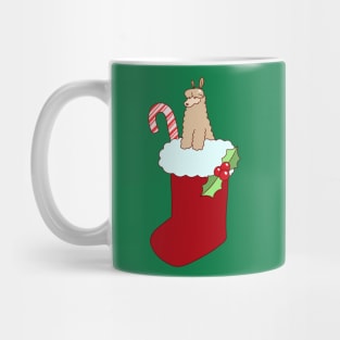 Stocking Alpaca Mug